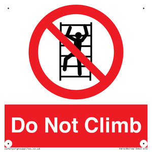 Do Not Climb